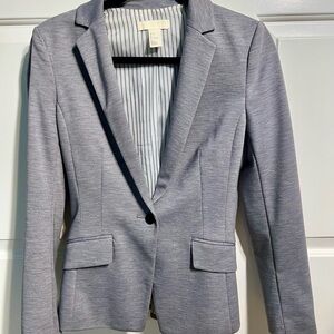 H&M Gray Blazer Size 6